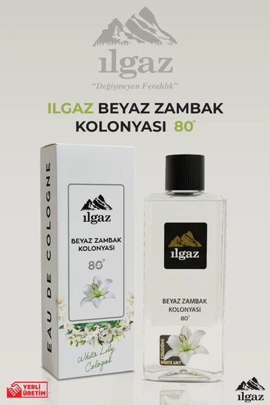 Beyaz Zambak Kolonyası 80 Derece 400 Ml Elegance Series ürün görseli 1