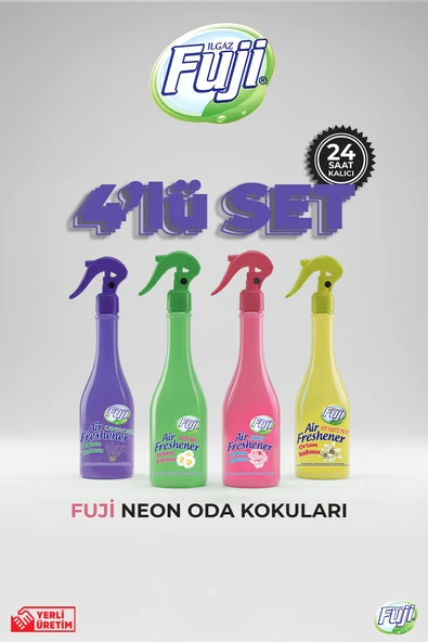 Air Freshener Soft & Sensitive & Spring & Lavanta - 400 Ml Neon Oda Parfüm Seti ürün görseli 1