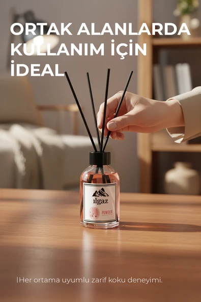 Pudra Bambu Çubuklu Oda Kokusu 110 Ml Red Diffuser Powder Ortam Kokusu - Resim 5