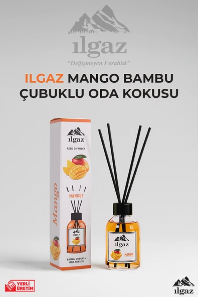 Mango Bambu Çubuklu Oda Kokusu 110 Ml Red Diffuser Mangue Meyveli Ortam Kokusu ürün görseli 1