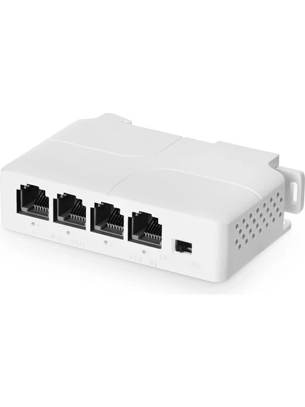 PoE Extender 1 Giriş 3 Çıkış Switch ürün görseli 1
