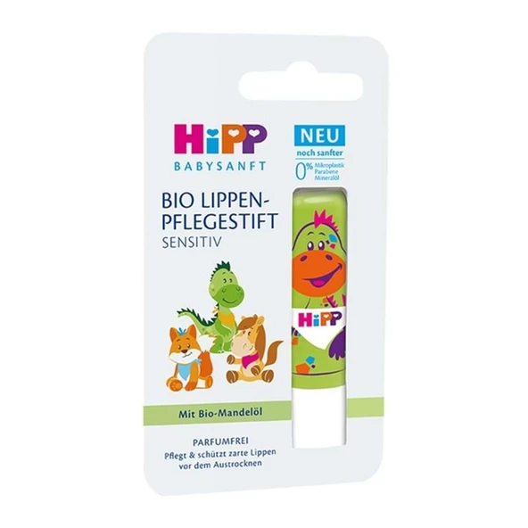 Hipp Babysanft Organik Dudak Nemlendiricisi Ultra Sensıtıv 4.8GR (Yeşil) ürün görseli 1