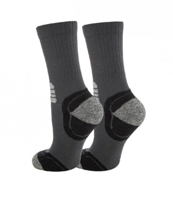 Thermoform Running Çocuk Çorap Antrasit - Resim 2