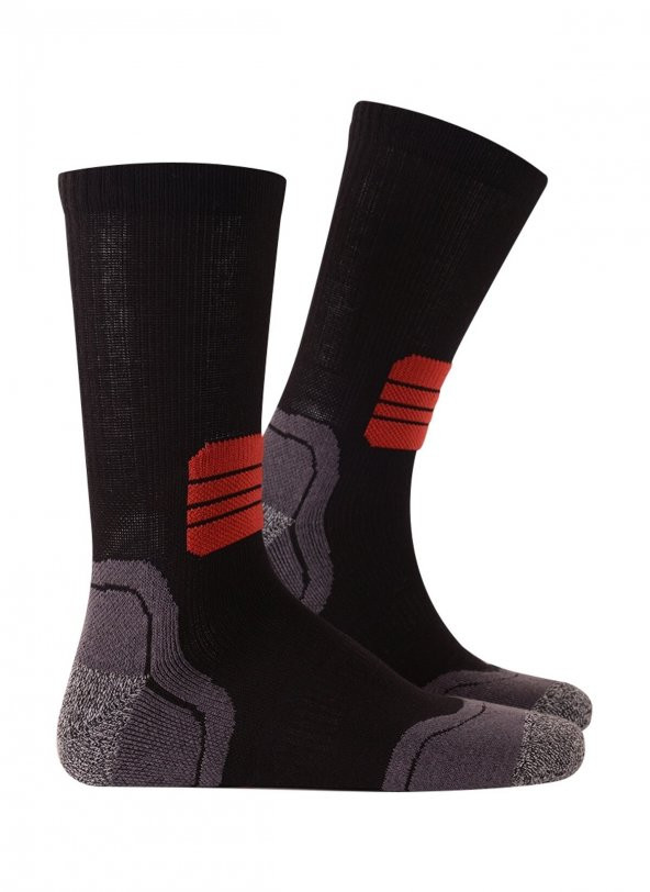 Thermoform Running Çorap Unisex Siyah ürün görseli 1