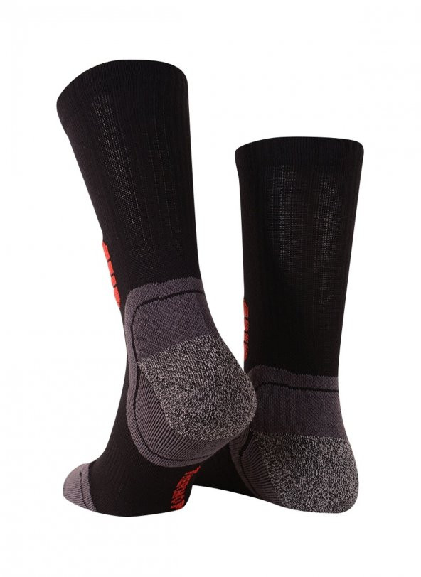 Thermoform Running Çorap Unisex Siyah - Resim 2