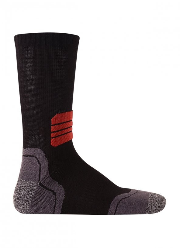 Thermoform Running Çorap Unisex Siyah - Resim 3