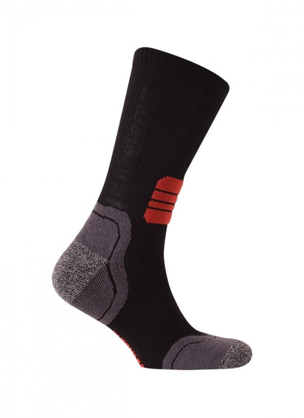 Thermoform Running Çorap Unisex Siyah - Resim 4
