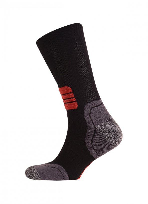 Thermoform Running Çorap Unisex Siyah - Resim 5