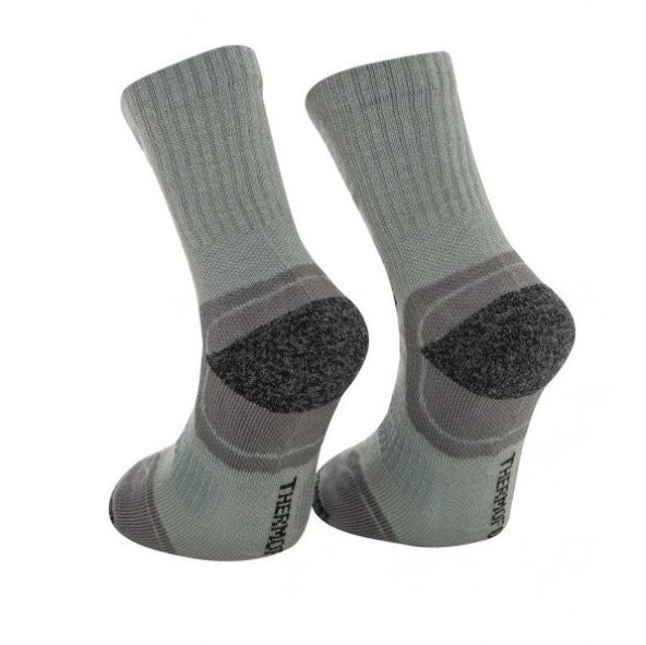 Thermoform Running Çocuk Çorap Gri - Resim 2