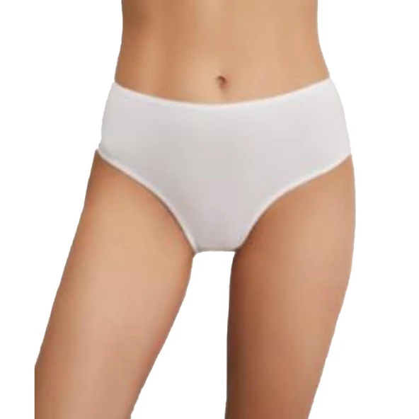 3 lü Paket Eros Bayan Yüksek Bel Slip Külot ERSK710 ürün görseli 1