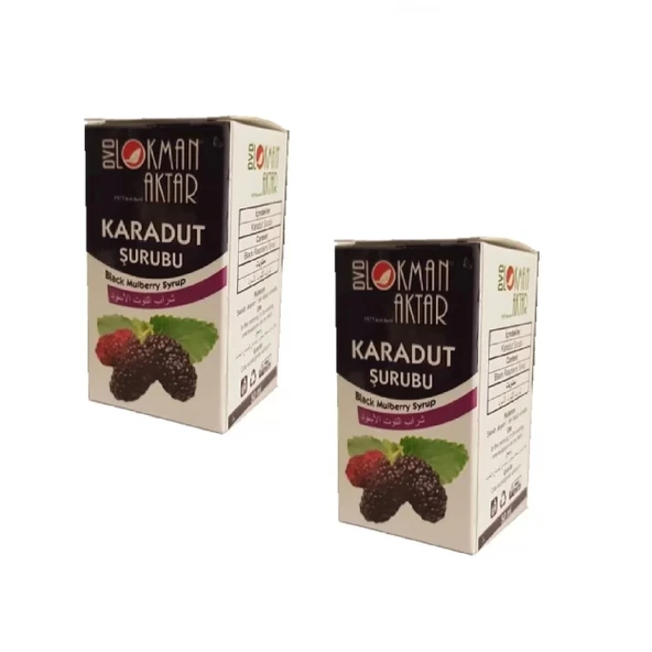 Karadut Şurubu 2 x 50 ML, Lokman Aktar ürün görseli 1