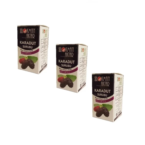 Karadut Şurubu 3 x 50 ML, Lokman Aktar ürün görseli 1