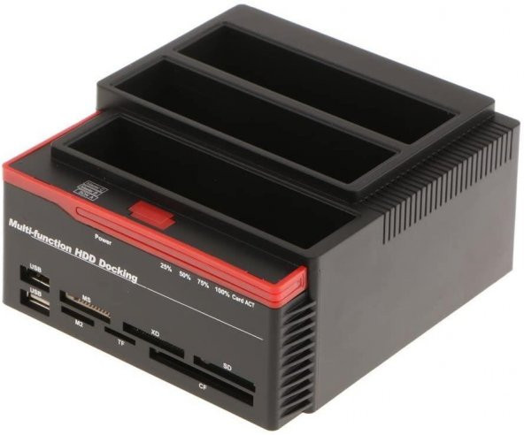 PrimeX PX-2390 USB3.0 2x 2.5"/3.5" Sata/Ide HDD 893U3 Docking Station ürün görseli 1