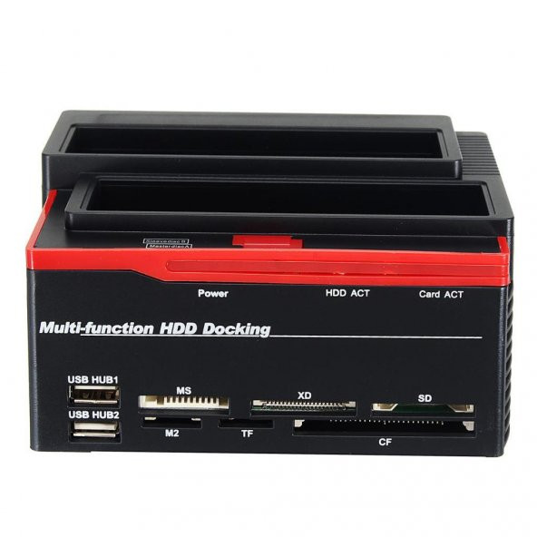PrimeX PX-2390 USB3.0 2x 2.5"/3.5" Sata/Ide HDD 893U3 Docking Station - Resim 9