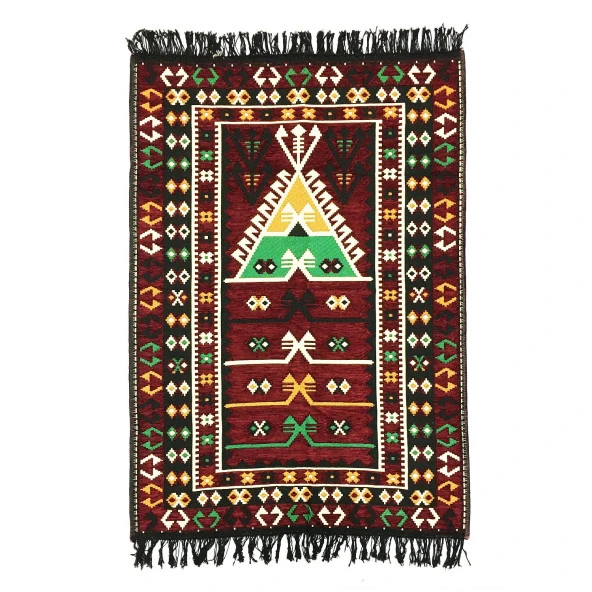 Shark Anadolu Seccade Kilim 7 Bordo ürün görseli 1