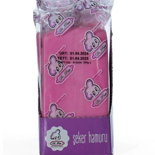 Dr Paste Pembe Şeker Hamuru 200 gr ürün görseli 1