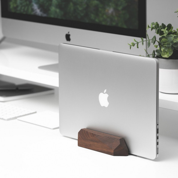 dikey laptop standı- laptop tutucu - Resim 4