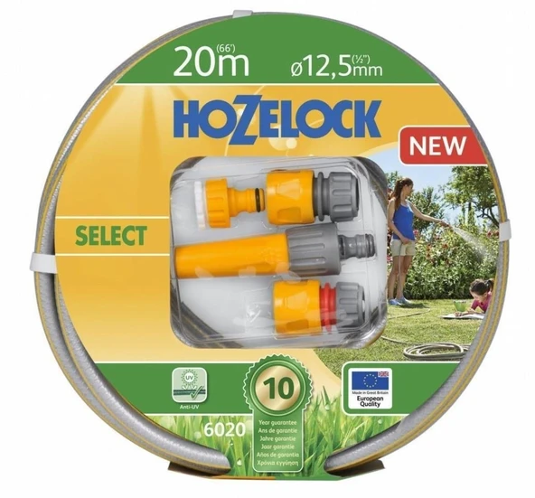 Hozelock 6020P9000 Hortum Select 1/2'' 20 m Başlangıç Setli Hortum ürün görseli 1