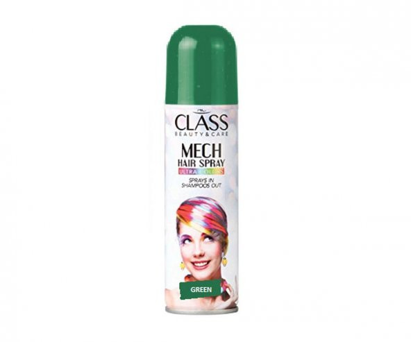 AC Class Mech Saç Spreyi 150 Ml - Yeşil ürün görseli 1