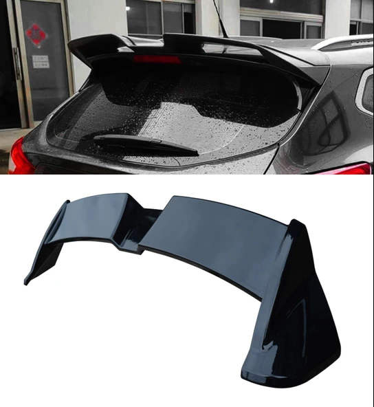 AUTOGP Nissan qashqai bagaj üstü spoiler pianoblack boyalı 2018 / 2021 ürün görseli 1