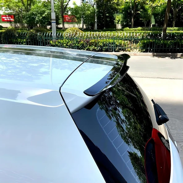 AUTOGP Volvo xc90 bagaj üstü spoiler pianoblack boyalı 2015+ ürün görseli 1