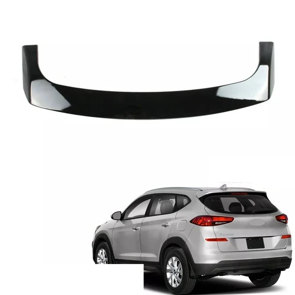 AUTOGP Hyundai tucson bagaj üstü spoiler pianoblack boyalı 2018 / 2021 ürün görseli 1