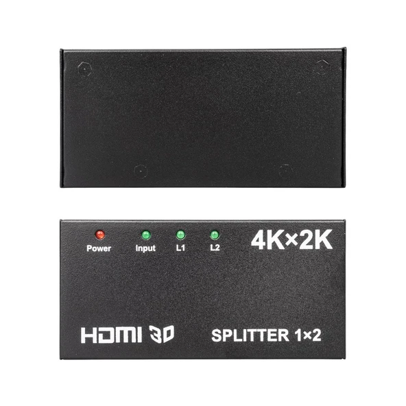 Ayt Fully G-538f 2 Port Hdmi Splitter Dağıtıcı 2 Li Hdmi Çoklayıcı ürün görseli 1