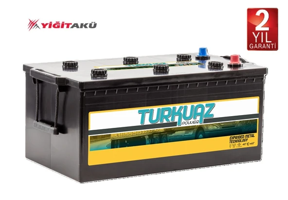 Turkuaz Akü 12V 225 Ah Turkuaz Akü (Yiğit Akü Güvencesiyle) ürün görseli 1