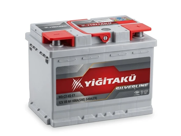 Yiğit Akü 12 V 60 Ah 540 A EN Akü ürün görseli 1