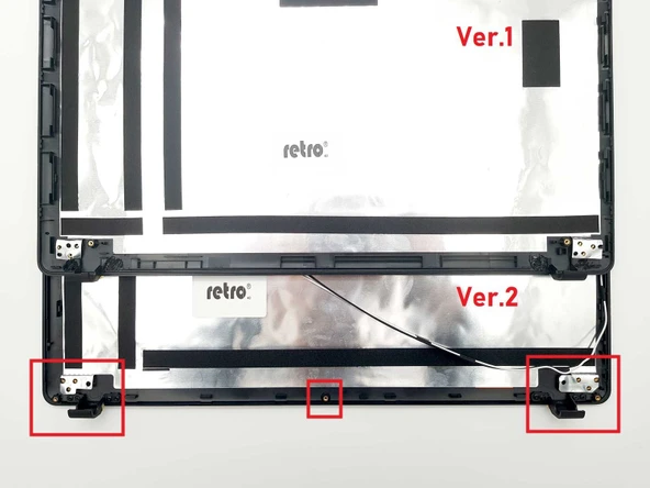 Asus X550CA-SI30303T Lcd Cover Kapak V2 ürün görseli 1