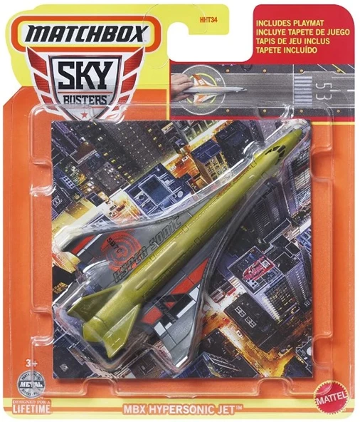 Matchbox Sky Buster MBX HYPERSONIC JET- HVM57 ürün görseli 1