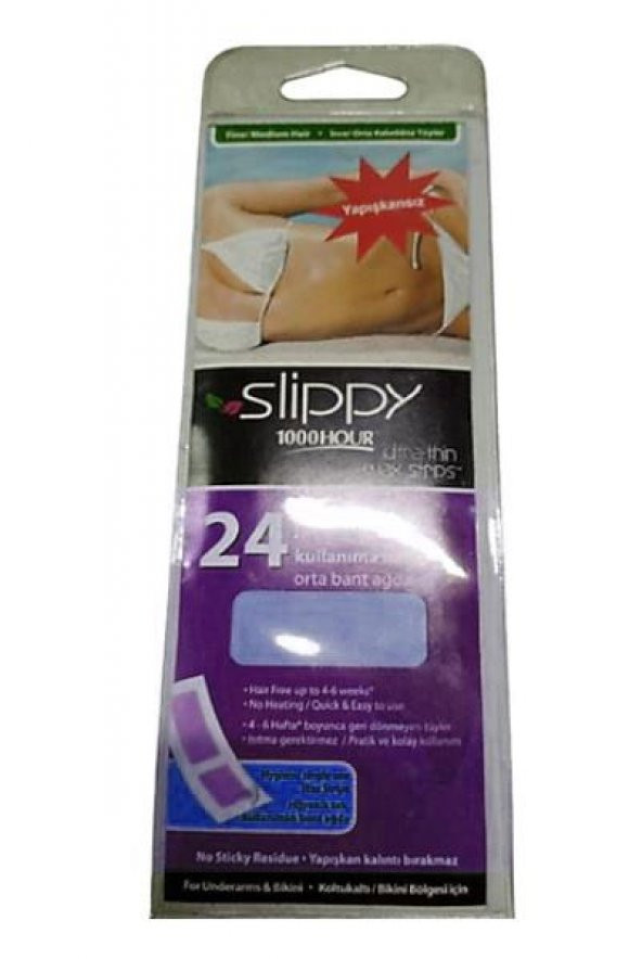 1000Hour Slippy 24 Parça Orta Bant Ağda ürün görseli 1