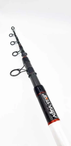Albastar Superlative 420 cm 100-250g Atarlı Karbon Surf Olta Kamışı ürün görseli 1