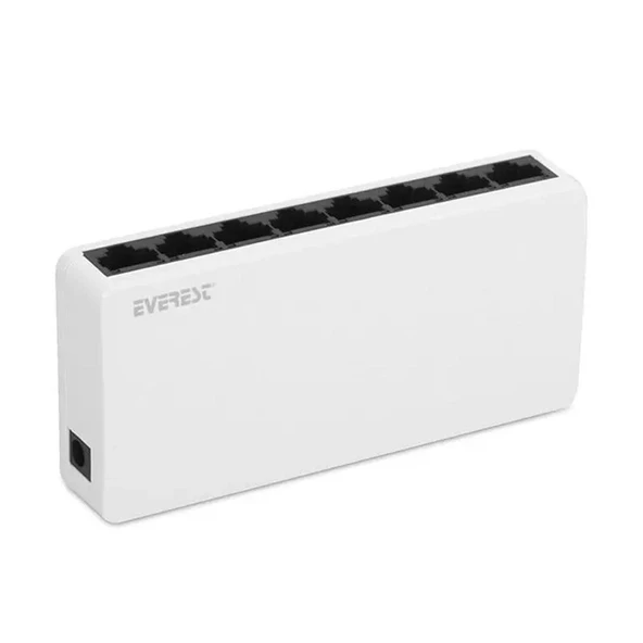 EVEREST ESF-208 Ethernet Switch Hub 8 Port 10/100 Mbps ürün görseli 1
