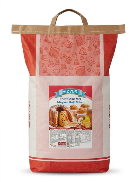 Vizyon Kek Mixi Meyveli 10 Kg ürün görseli 1