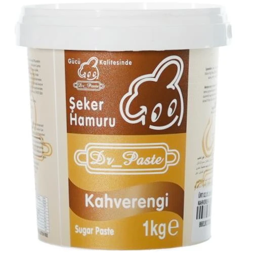 Dr Paste Kahverengi Şeker Hamuru 1 kg ürün görseli 1