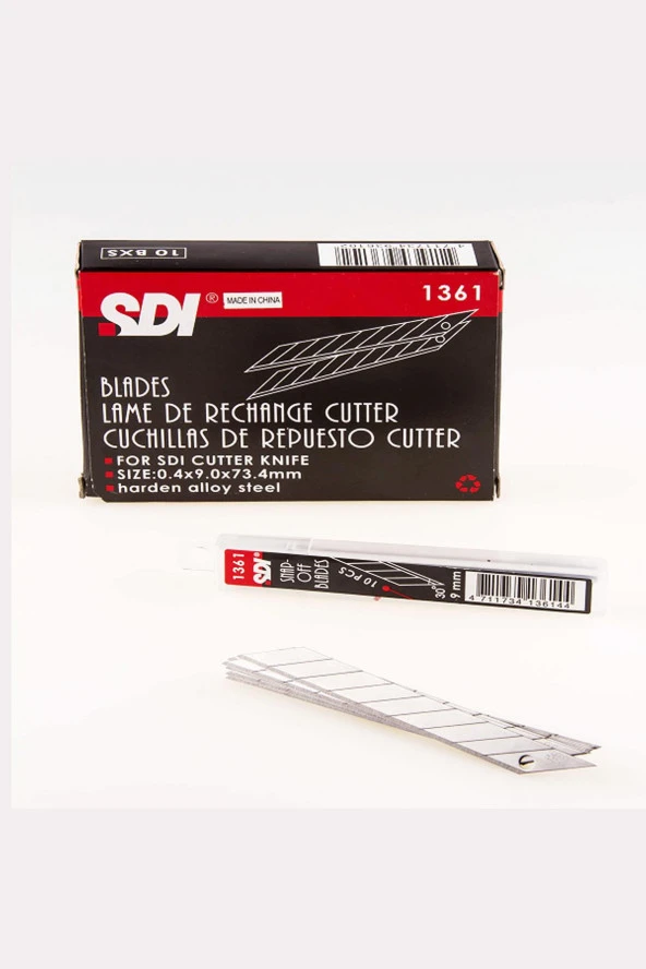 Sdi 1361 Maket Bıçağı Yedeği Dar 100 Lü (1 Paket 100 Adet) ürün görseli 1