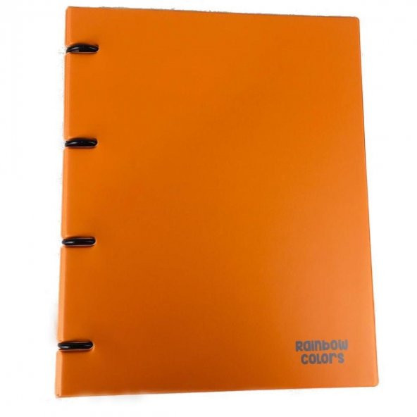Önder Raınbow Colors 4 Halkalı Pvc Turuncu 122-18 ürün görseli 1