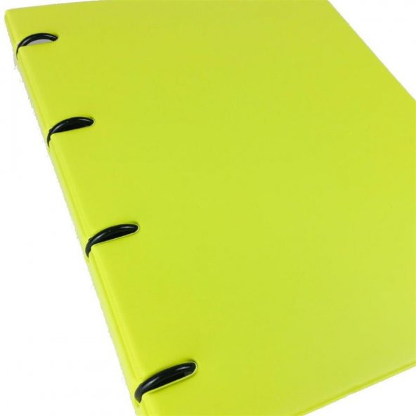 Önder Raınbow Colors 4 Halkalı Pvc Sarı 122-20 ürün görseli 1