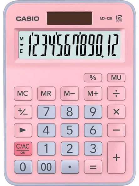 Casio Masaüstü Mx-12b-pklb 12 Haneli Masaüstü Hesap Makinesi ürün görseli 1