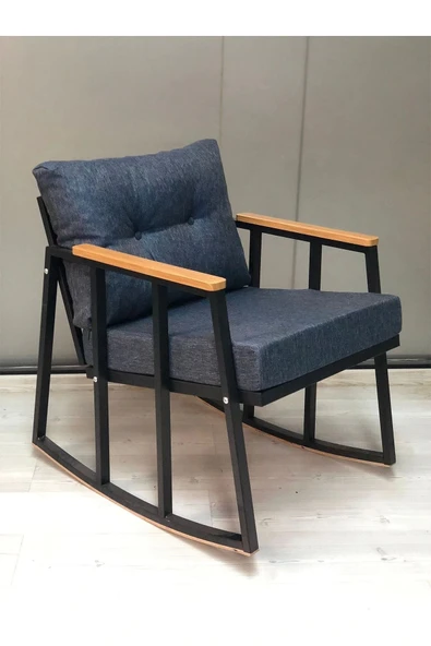 adımshops Adınshops Sallanan Sandalye Tv Koltuğu Kafe-balkon-mutfak-berjer-ofis-salon Sallanır Tekli Koltuk ürün görseli 1