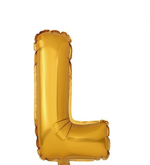 FOLYO BALON L HARF GOLD 102CM (DÜ 50) ürün görseli 1