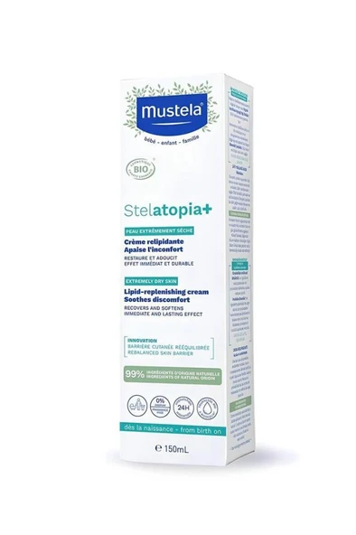 Mustela Stelatopia+ Lipit Yenileyici Krem 150 ml ürün görseli 1