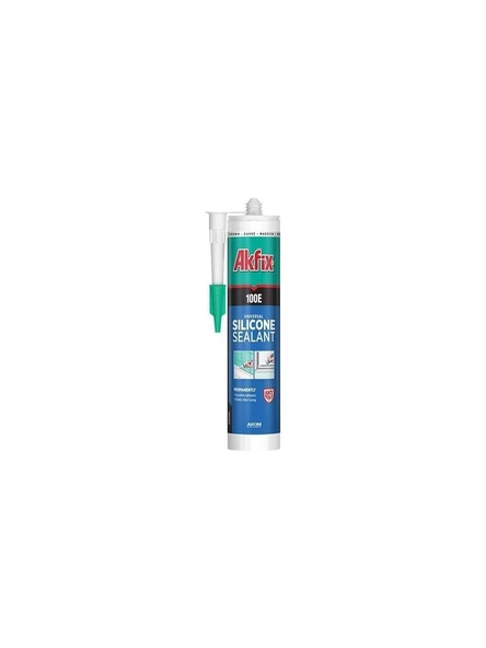 Akfix Genel Amaçlı Silikon 280 ml Beyaz ürün görseli 1