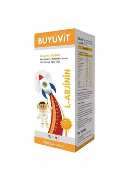 Büyüvit L-Arjinin Şurup 150 ml ürün görseli 1