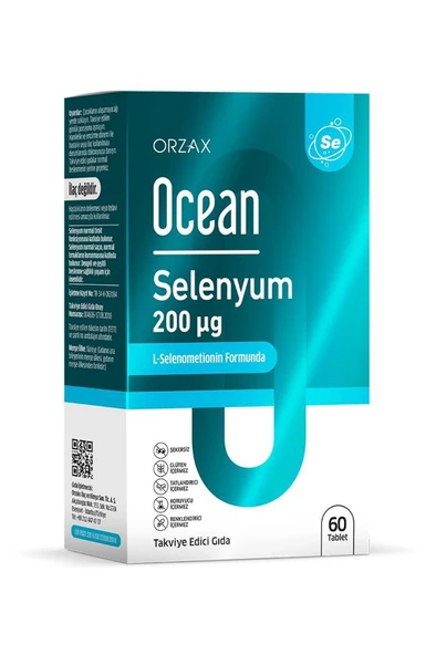 Ocean Selenyum 200 mcg 60 Tablet ürün görseli 1