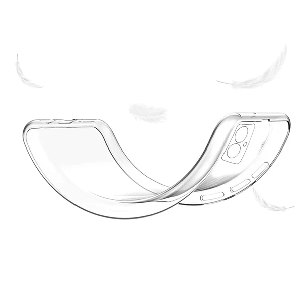 FitCase iPhone 12 / 12 Pro Kılıf Silikon Şeffaf Arka Kapak - Resim 3