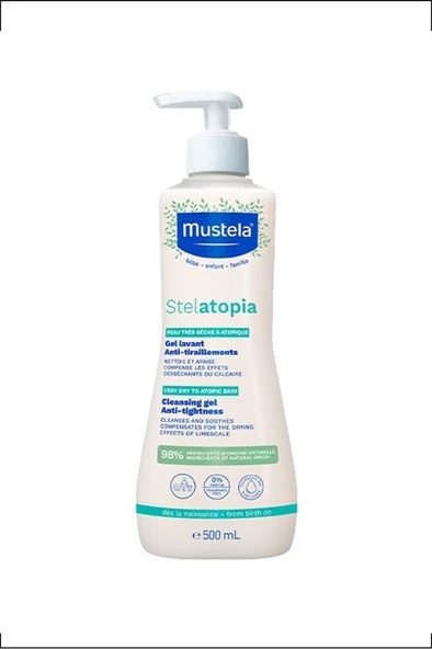Mustela Stelatopia Cleansing Gel Şampuan 500 ml ürün görseli 1