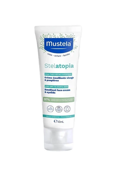 Mustela Stelatopia Emollient Yüz Kremi 40 ml ürün görseli 1