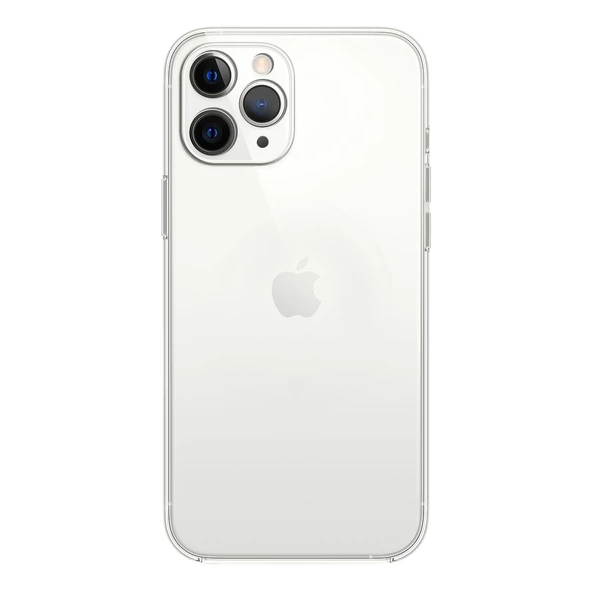 FitCase iPhone 11 Pro Max Kılıf Kamera Korumalı Silikon Şeffaf Arka Kapak ürün görseli 1